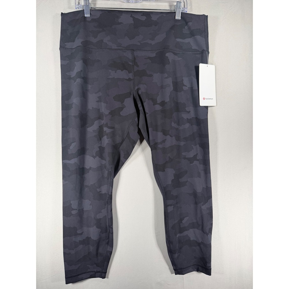 Lululemon Wunder Train HR Tight 25 Heritage 365 Camo Deep Coal Multi Size 20 NWT